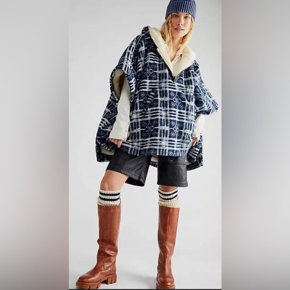 NWT Free Prople miss you poncho. P2P 47”+